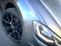 NEW 18 INCH FOX FX5 ALLOY WHEELS IN GLOSS BLACK 5x112
