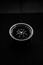 NEW 17 INCH FOX HIRO FLOW FORGED ALLOY WHEELS IN GLOSS BLACK WITH POLISHED DISH 5x100