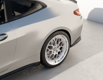 NEW 17 INCH FOX HIRO FLOW FORGED ALLOY WHEELS IN SILVER WITH POLISHED DISH 5x100