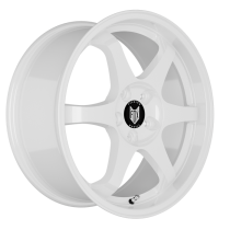 NEW 18 INCH FOX PF5 FLOW FORGED ALLOY WHEELS IN GLOSS WHITE 5x108