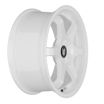 NEW 18 INCH FOX PF5 FLOW FORGED ALLOY WHEELS IN GLOSS WHITE 5x112