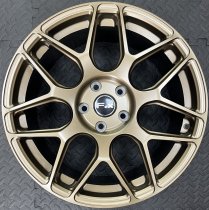 NEW 18 INCH FOX PF3 ALLOY WHEELS IN SATIN BRONZE 5x112