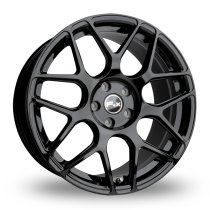NEW 17 INCH FOX PF3 ALLOY WHEELS IN GLOSS BLACK 5x112