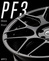 NEW 17 INCH FOX PF3 ALLOY WHEELS IN GLOSS BLACK 5x112