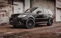 NEW 22 INCH STROM STR4 ALLOY WHEELS IN GLOSS BLACK WITH ULTRA DEEP CONCAVE 11.5" REAR OPTION 5x112
