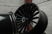NEW 22 INCH STROM STR4 ALLOY WHEELS IN GLOSS BLACK WITH ULTRA DEEP CONCAVE 11.5" REAR OPTION 5x112