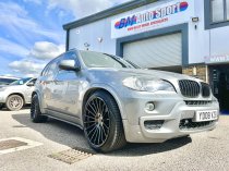 NEW 22 INCH STROM STR4 ALLOY WHEELS IN GLOSS BLACK WITH ULTRA DEEP CONCAVE 11.5" REAR OPTION 5x112