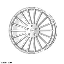 NEW 23″ INCH STROM STR4 ALLOY WHEELS IN PLATINUM SILVER WITH DEEP CONCAVE 10.5″ ALL ROUND 5x112