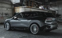 NEW 23" INCH STROM STR4 ALLOY WHEELS IN PLATINUM SILVER WITH DEEP CONCAVE 10.5" ALL ROUND 5x120