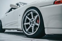NEW 18 INCH STROM DS-15 ALLOY WHEELS IN LIGHT HYPER BLACK WITH VERY DEEP CONCAVE WIDER REAR OPTIONS 5x114.3