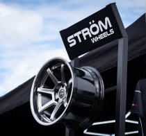 NEW 18 INCH STROM DS-15 ALLOY WHEELS IN LIGHT HYPER BLACK WITH VERY DEEP CONCAVE WIDER REAR OPTIONS 5x120