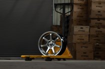 NEW 18 INCH STROM DS-15 ALLOY WHEELS IN LIGHT HYPER BLACK WITH VERY DEEP CONCAVE WIDER REAR OPTIONS 5x120
