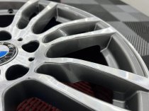USED 19 INCH GENUINE BMW STYLE 403 F30/31 M DOUBLE SPOKE ALLOY WHEELS,WIDE REAR, FULLY REFURBED 5x120