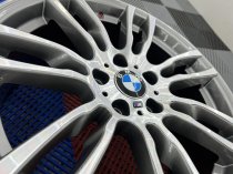 USED 19 INCH GENUINE BMW STYLE 403 F30/31 M DOUBLE SPOKE ALLOY WHEELS,WIDE REAR, FULLY REFURBED 5x120
