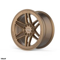 NEW 18 INCH STROM DS-25 ALLOY WHEELS IN GLOSS BRONZE WITH DEEP CONCAVE WIDER REAR OPTIONS 5x114.3 / 5x120