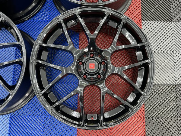 NEW 20 INCH ISPIRI ISR1 ALLOY WHEELS IN GLOSS BLACK 8.5" ALL ROUND