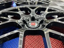 NEW 20 INCH ISPIRI ISR1 ALLOY WHEELS IN GLOSS BLACK 8.5" ALL ROUND