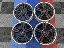 Used 18 Inch Genuine R60 Mini Countryman Style R127 2 Piece Split Rim Alloy Wheels, Good Condition 5x120