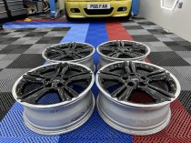 Used 18 Inch Genuine R60 Mini Countryman Style R127 2 Piece Split Rim Alloy Wheels, Good Condition 5x120