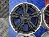 Used 18 Inch Genuine R60 Mini Countryman Style R127 2 Piece Split Rim Alloy Wheels, Good Condition 5x120