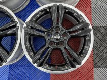 Used 18 Inch Genuine R60 Mini Countryman Style R127 2 Piece Split Rim Alloy Wheels, Good Condition 5x120