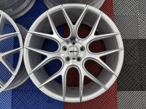Used 20 Inch Oems Fs6 Alloy Wheels Near Unmarked In Silver With Machine Polished Face And Deeper Concave 10" Rears 5x112