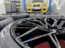 New 23 Inch Veemann V-FS51 Alloy Wheels In Gloss Black, Deep Concave 10" All Round Including New 285/35/23 Nankang Tyres 5x120