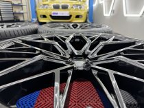New 23 Inch Veemann V-FS51 Alloy Wheels In Gloss Black, Deep Concave 10" All Round Including New 285/35/23 Nankang Tyres 5x120