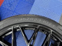 New 23 Inch Veemann V-FS51 Alloy Wheels In Gloss Black, Deep Concave 10" All Round Including New 285/35/23 Nankang Tyres 5x120