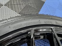 New 23 Inch Veemann V-FS51 Alloy Wheels In Gloss Black, Deep Concave 10" All Round Including New 285/35/23 Nankang Tyres 5x120