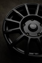 New 16 Inch Romac Stealth Alloy Wheels In Satin Black Load Rated 1250kg Vauxhall Vivaro B / Nissan Primastar NV300 / Renault Trafic 5x114.3