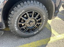 New 16 Inch Romac Stealth Alloy Wheels In Satin Black Load Rated 1250kg Vauxhall Vivaro B / Nissan Primastar NV300 / Renault Trafic 5x114.3
