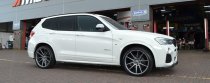NEW 21 INCH VEEMANN V-FS4 ALLOY WHEELS IN GLOSS GRAPHITE WITH DEEPER CONCAVE 10.5" REARS WITH NEW TYRES 5x120