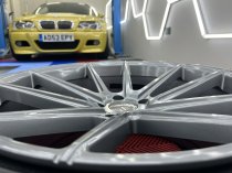 NEW 21 INCH VEEMANN V-FS4 ALLOY WHEELS IN GLOSS GRAPHITE WITH DEEPER CONCAVE 10.5" REARS WITH NEW TYRES 5x120