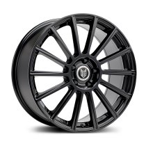 NEW 18 INCH FOX MBM ALLOY WHEELS IN GLOSS BLACK 5x112