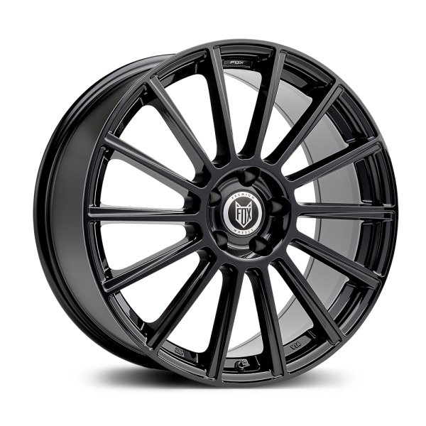 NEW 18 INCH FOX MBM ALLOY WHEELS IN GLOSS BLACK 5x112