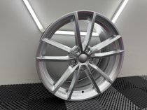 New 18 Inch VW Golf Pretoria Style Alloy Wheels In Hyper Silver 5x112