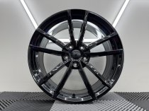 New 19 Inch VW Golf Pretoria Style Alloy Wheels In Gloss Black 5x112
