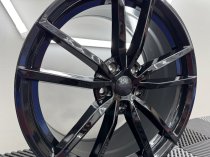 New 19 Inch VW Golf Pretoria Style Alloy Wheels In Gloss Black 5x112