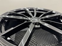 New 19 Inch VW Golf Pretoria Style Alloy Wheels In Gloss Black 5x112