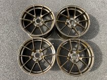 New 18 Inch CS Style Alloy Wheels In Bronze 5x112