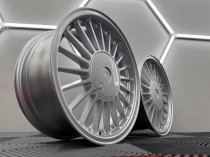 New 16 Inch Alpin Alloy Wheels in Silver with Wider 8" Rears to Suit BMW E30 4x100