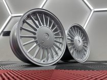 New 16 Inch Alpin Alloy Wheels in Silver with Wider 8" Rears to Suit BMW E30 4x100