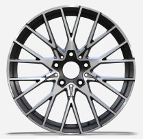 New 19 Inch M2 Comp Style Alloy Wheels in Gloss Black With Polished Face, Wider 9.5″ Rears, 5x120