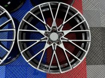 New 19 Inch M2 Comp Style Alloy Wheels in Gloss Black With Polished Face, Wider 9.5" Rears, 5x120