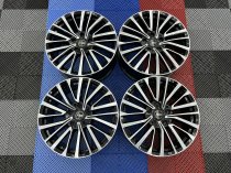New 20 Inch Palmerston Style Alloy Wheels In Gloss Black With Polished Face VW Transporter T5 T6 880Kg Load Rating 5x120