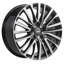 New 20 Inch Palmerston Style Alloy Wheels In Gloss Black With Polished Face VW Transporter T5 T6 880Kg Load Rating 5x120