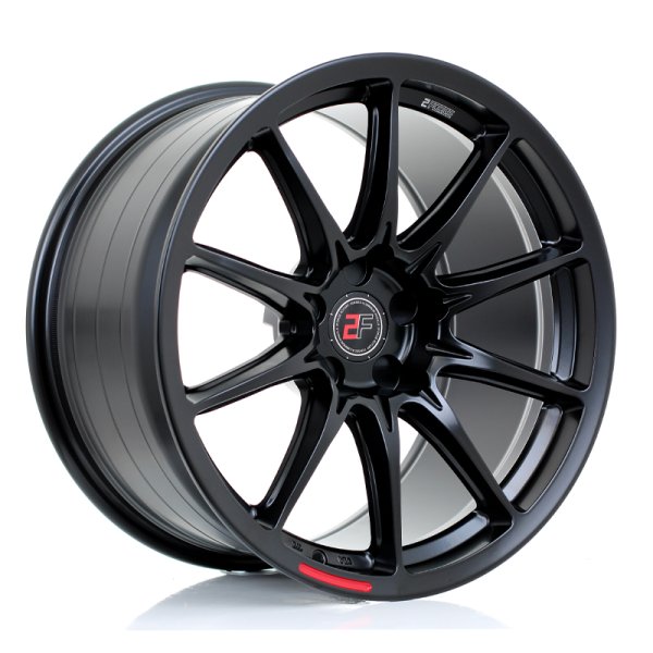 New 18 Inch 2Forge ZF8 Alloy Wheels In Matt Black, Rotary-Forged, Various Wider Rear Options BMW 5x120