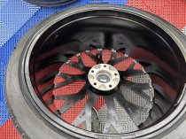 As New 22 Inch Veemann V-FS51 Alloy Wheels In Gloss Black, Deep Concave 10.5" All Round Including As New 285/35/22 Nankang Tyres 5x120