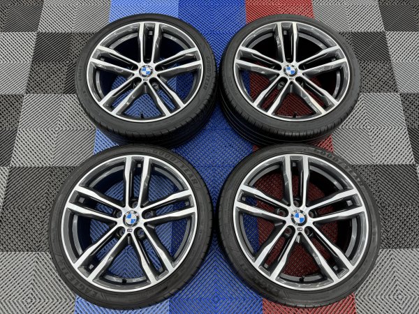 Used 19 Inch Genuine BMW Style 704 M Alloy Wheels, VGC, Including Runflat Tyres, 5x120